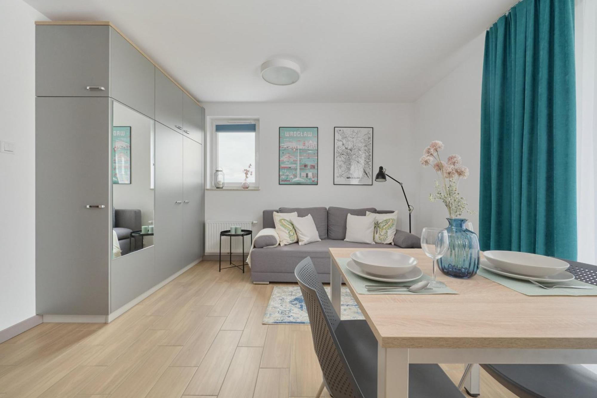 Cozy & Modern Studio Rogowska By Noclegi Renters Wrocław Exterior foto